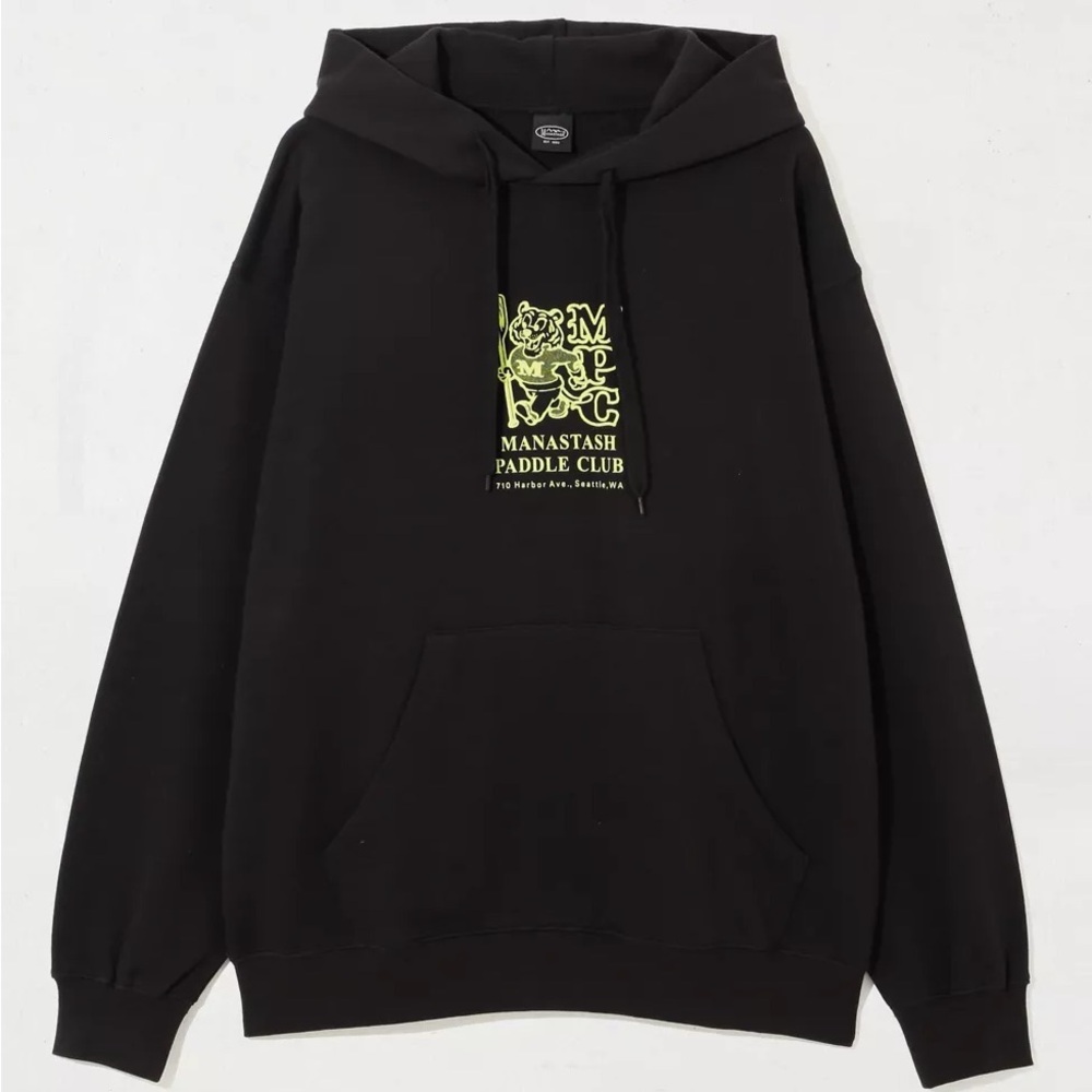 NEW Manastash Paddle Club Graphic Hoodie Sweatshirt XL